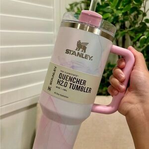 Stanley 40 oz Stainless Steel Quencher Tumbler Watercolor Tulle Limited Edition